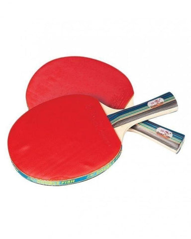 Gold Cup Table Tennis Racket - Red & Black