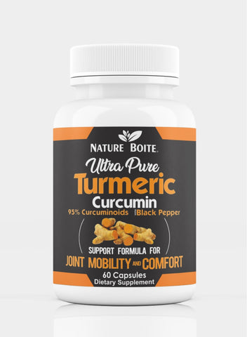 Ultra Pure Turmeric Curcumin With Black Pepper 60 Capsules