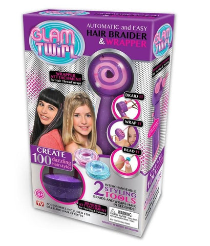 2 in 1 - Hair Styling Wand with Styling Guide - Multicolour