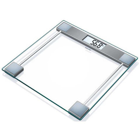 Beurer GS 11 Glass Bathroom weight Scale with Transparent LCD Digital Display