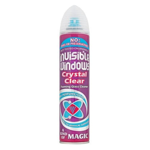 Aristowax Invisible Windows Foaming Aerosol Glass Cleaner 300ml