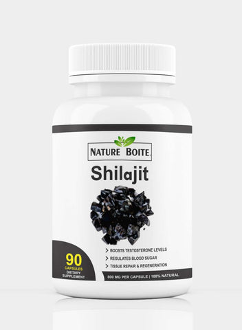Shilajit 100 Percent Natural 800Mg 90 Capsules
