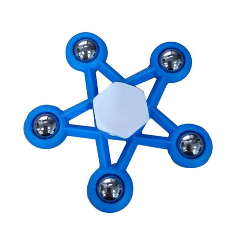 Hand Finger Fidget Spinner Hand Spiner Toys Blue