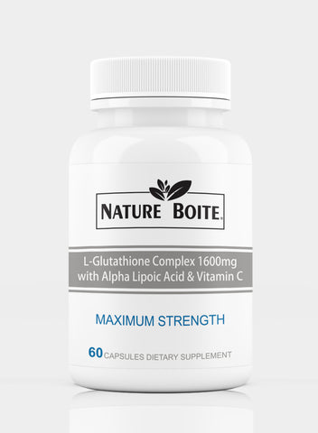 Maximum Strength L-Glutathione Complex 1600Mg 60 Capsules