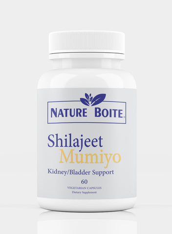 Shilajeet Mumiyo Support Kidney Bladder 60 Veg Capsules
