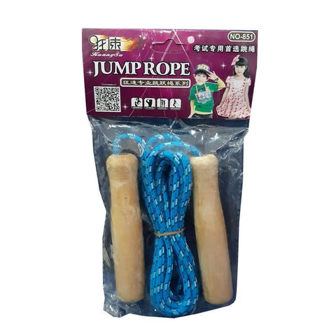 Wooden Skipping Rope Blue
