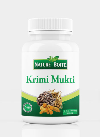 Krimi Mukti 500Mg 60 Veg Capsules