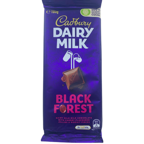 Cadbury Dairy Milk Chocolate  Black Forest Chocolate 180g