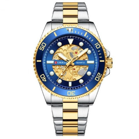 Curren Men's Gold Stainless Steel Watch