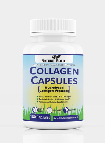 Hydrolyzed Collagen Peptides 180 Capsules