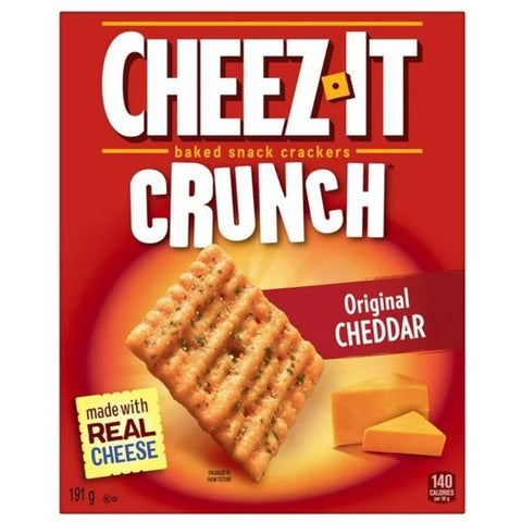 Cheez-It Old White Cheddar Flavoured Crackers 191g