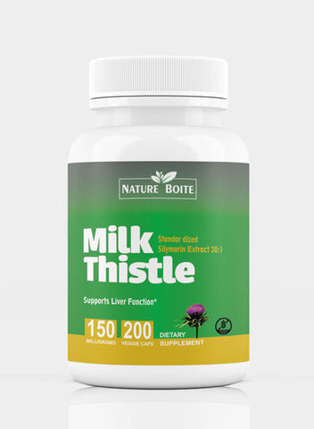 Milk Thistle Support Liver 150Mg 200 Veg Capsules