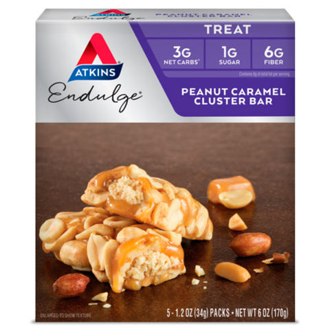 Atkins Treat Endulge Peanut Caramel Cluster  Guiltfree