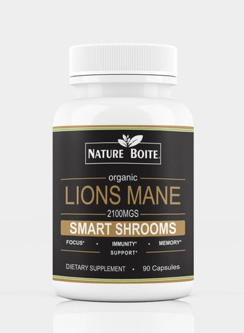 Organic Lions Mane 2100Mg 90 Capsules