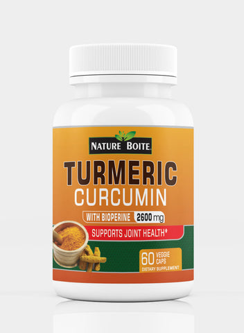 Turmeric Curcumin With Bioperine 2600Mg 60 Veg Capsules
