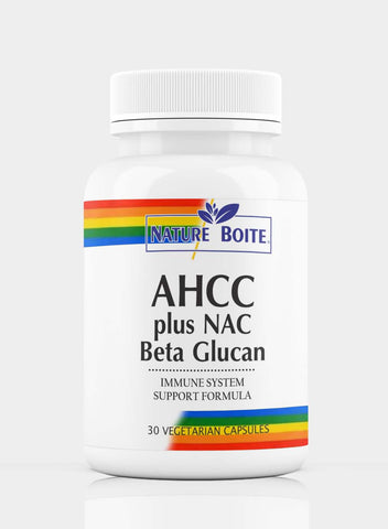 Solaray AHCC Plus NAC Beta Glucan 30 Capsules
