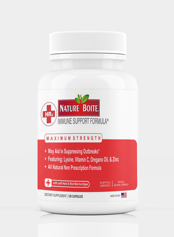 Maximum Strength With Olive Leaf And Red Marine Algae 120 Capsules