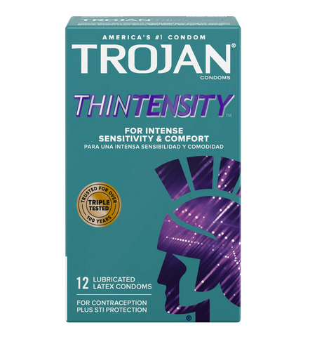 Trojan Condoms Thintensity 12 Pack