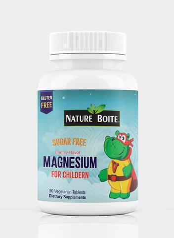 Magnesium For Children Cherry Flavour 90 Veg Tablets
