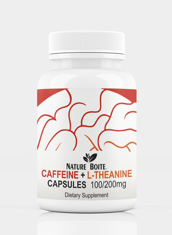 Caffeine L-Theanine 200Mg 100 Capsules