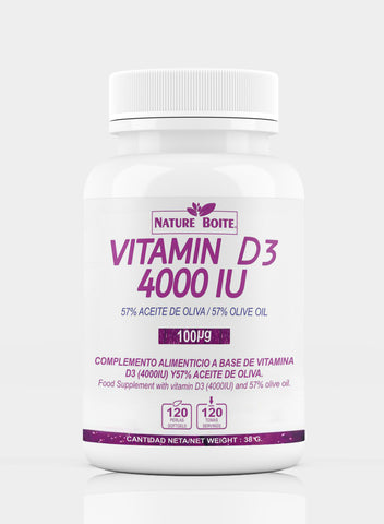 Essentials Vitamin D3 4000IU 120 Capsules
