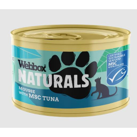 Webbox Natural Mousse With MSC Tuna 85G
