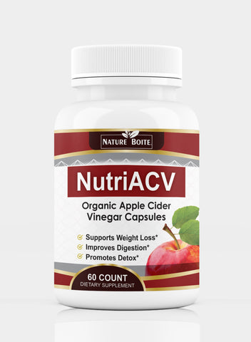NutriACV Organic Apple Cider Vinegar 60 Capsules