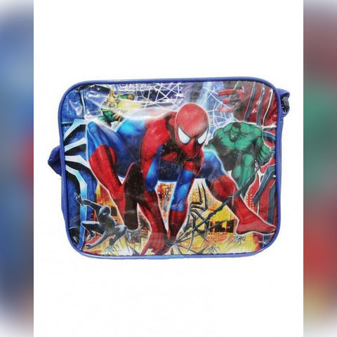 Spiderman School Bag for Boys - Blue