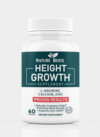 Height Growth L-Arginine Calcium Zinc 60 Capsules