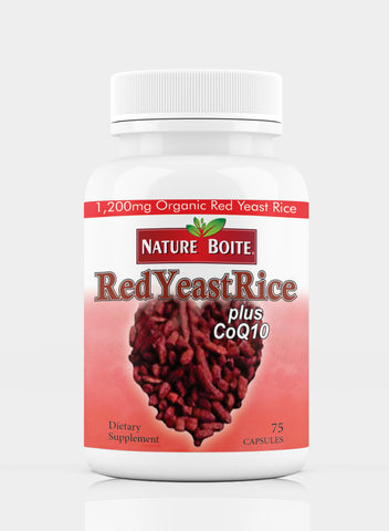 Red Yeast Rice 1200Mg Dietary Supplement 75 Capsules