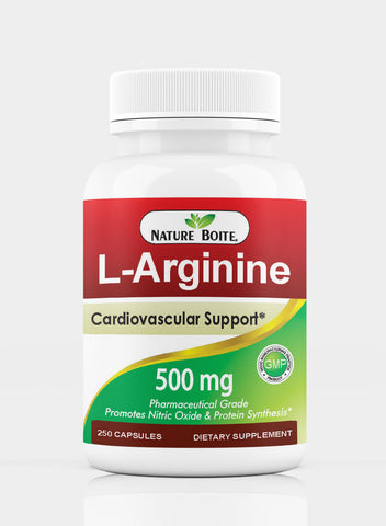 L-Arginine Pharmaceutical Grade 500Mg 250 Capsules