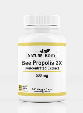 Bee Propolis 2X Concentrated Extract 500Mg 240 Capsules