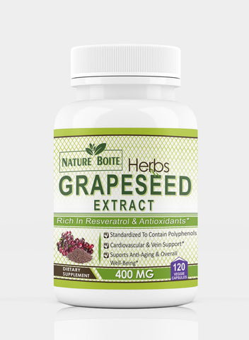 Herbs GrapeSeed Extract 400Mg 120 Capsules