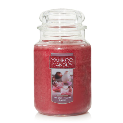 Yankee Candle Sweet Plum Sake Scented Candle Large Jar 623g