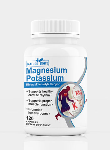 Magnesium Potassium Mineral Electrolyte Support 120 Capsules