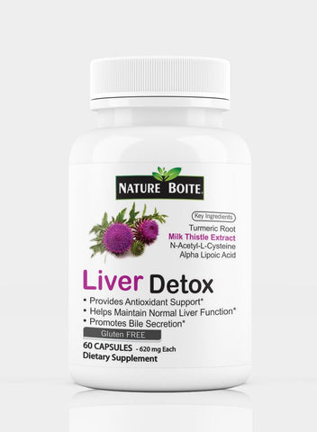 Liver Detox Milk Thistle 620Mg 60 Capsules