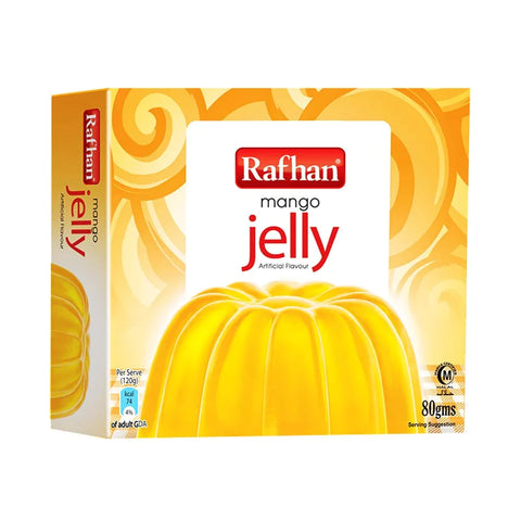 Rafhan Jelly Crystal Mango 80 Gm