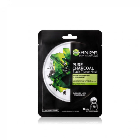 Garnier Skin Active Pure Charcoal & Algae Face Sheet Mask 28G