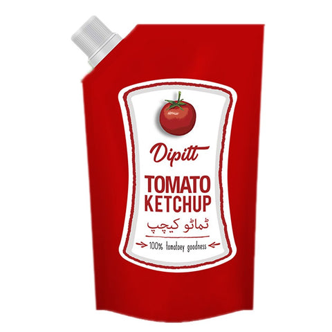 Dipitt Tomato Ketchup Pouch 900 Gm