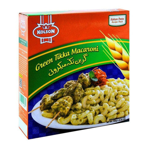 Kolson Macaroni Green Tikka Box 250g