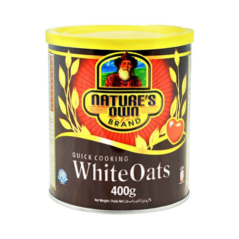 Nature's Own Quick Cooking White Oats 400g Tin