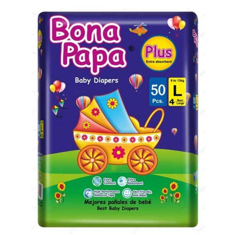 Bona Papa Plus Diaper Eco (L) 50's