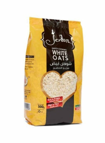 Jenan White Oats Pouch 500g