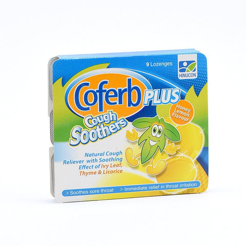 Coferb Plus Cough Soothers 9's
