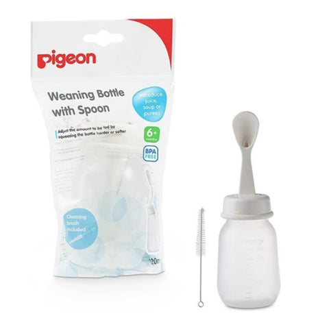 Pigeon Weaning Bottle With Spoon D-329