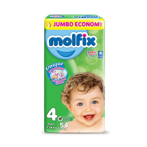 Molfix Diapers Jumbo Pack Maxi 54's