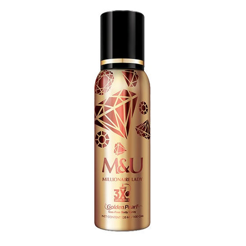 Millionaire Lady Gas Free Body Spray