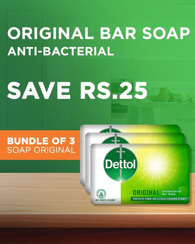 Dettol Original Pack of 3