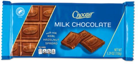 Choceur Milk Chocolate With Real Hazelnut Spread 150g