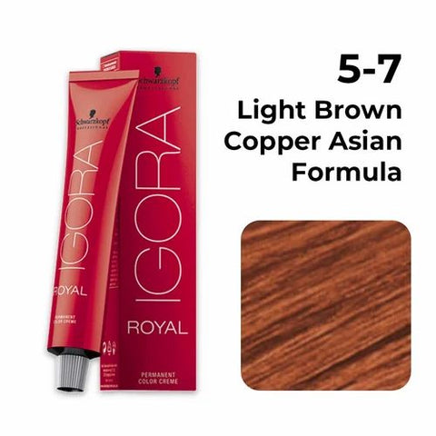 Igora Hair Color Light Brown Copper 5-7 60Ml